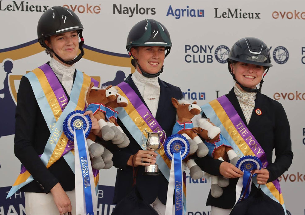 Scarlett & Lily Starkey National Dressage Championships