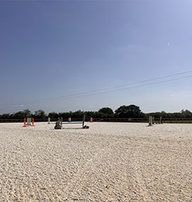 Arena hire at Lyford Stud